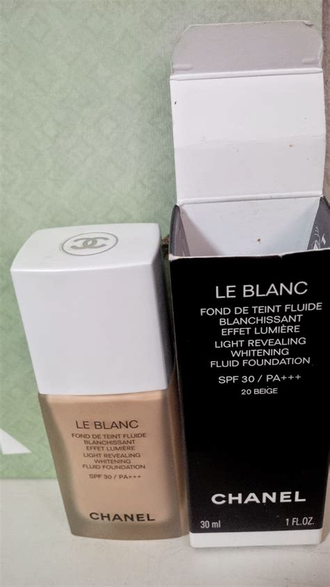 chanel le blanc foundation review singapore|best chanel foundation.